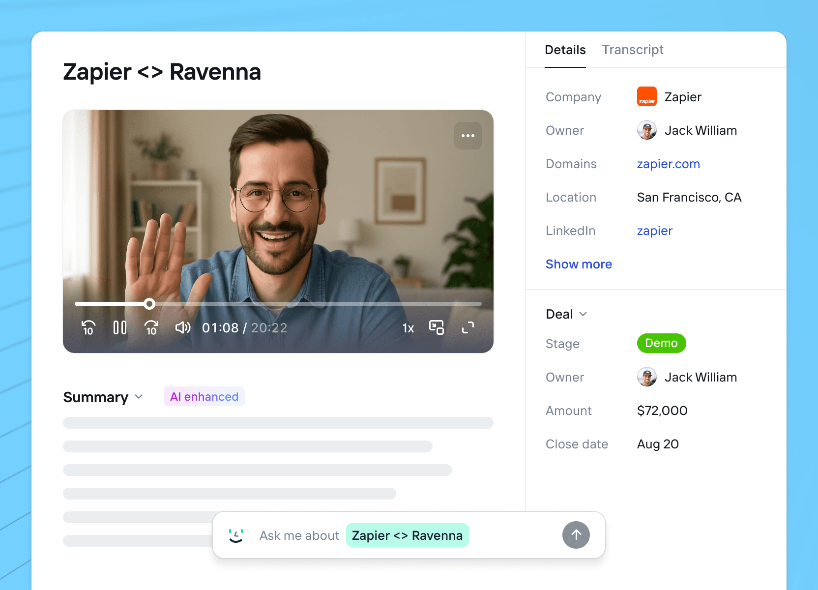 Intelligent meeting recording