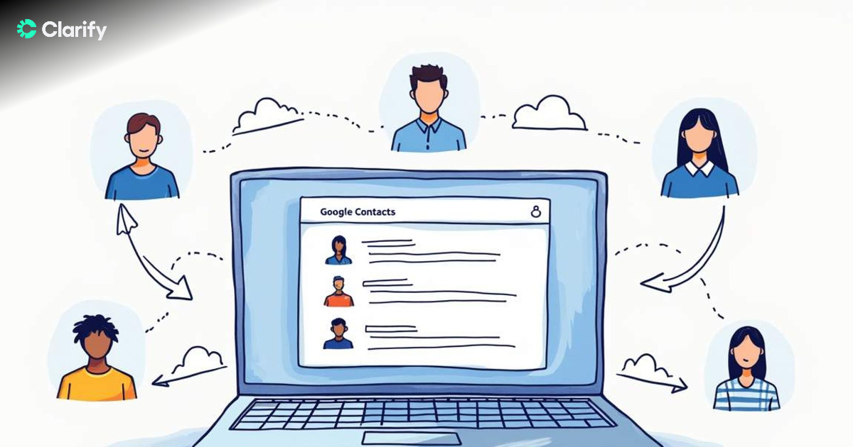 Clarify How to Share Google Contacts with Another Google Account: A